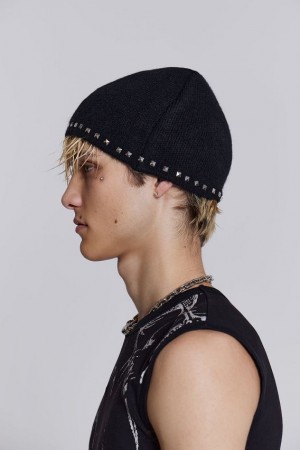 Jadedlondon Stud Beanie | JADLDN24910