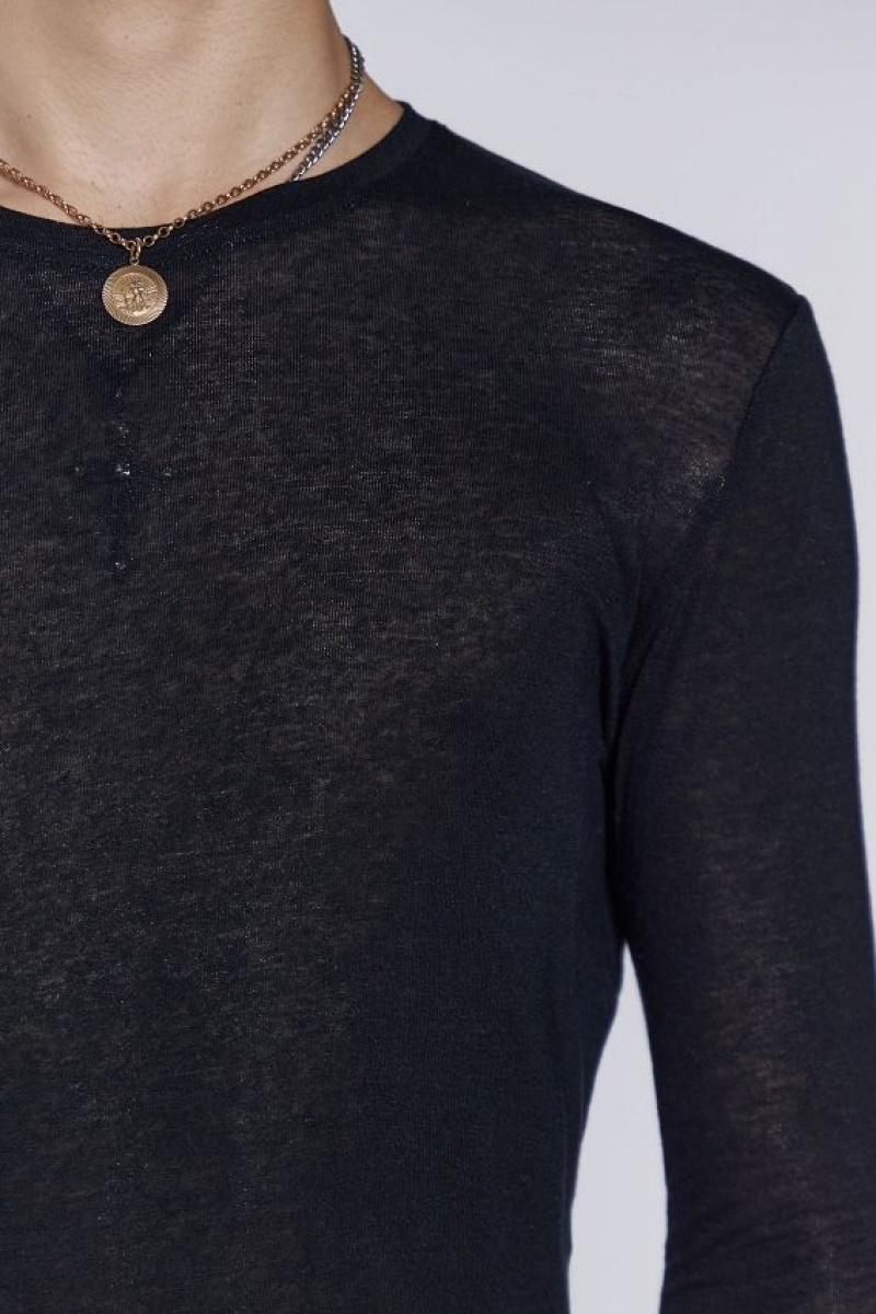 Jadedlondon Black Mist Long Sleeve | JADLDN24655
