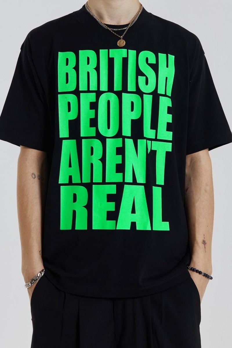 Jadedlondon British People Tee | JADLDN24644