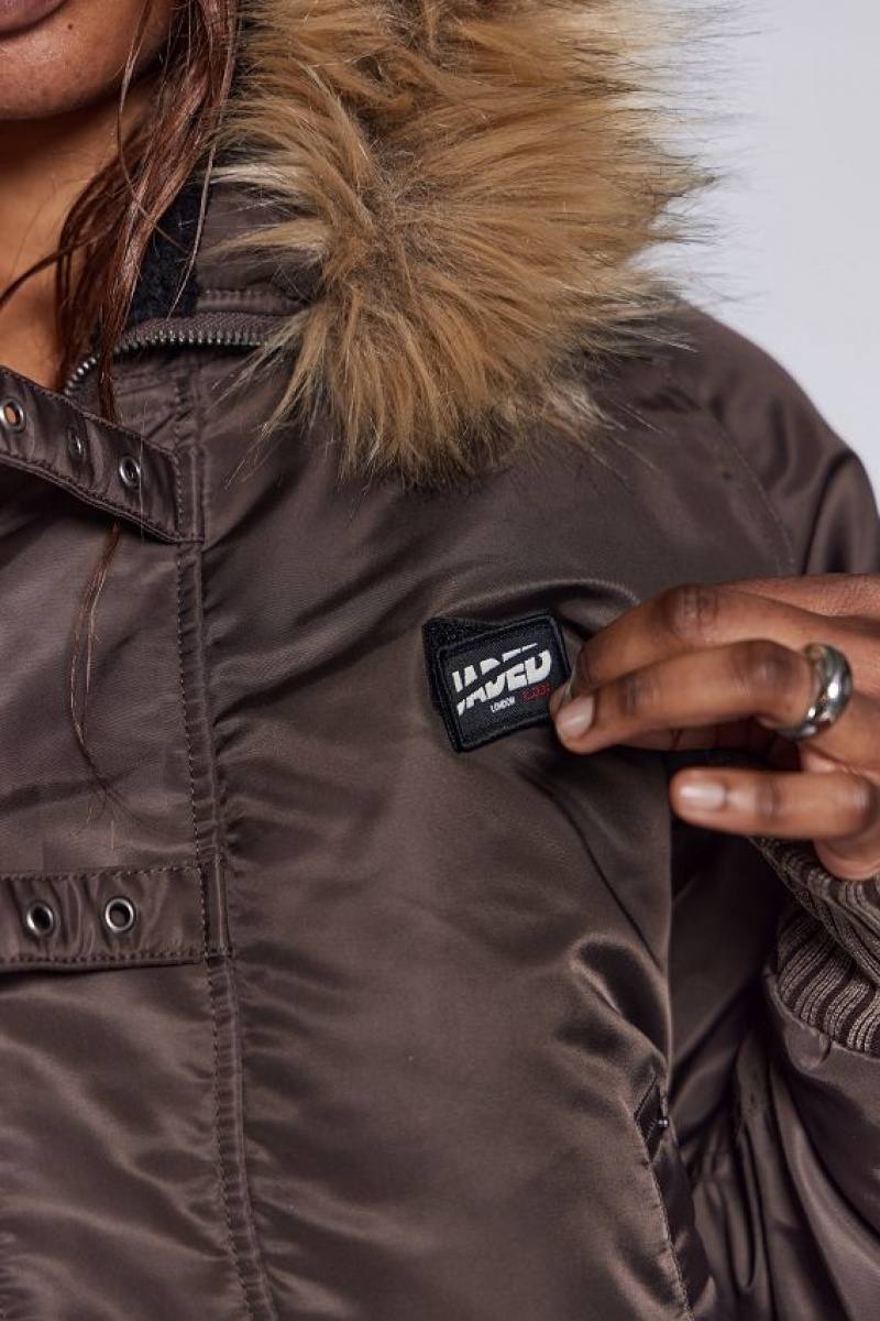 Jadedlondon Brown Jet Jacket | JADLDN24191