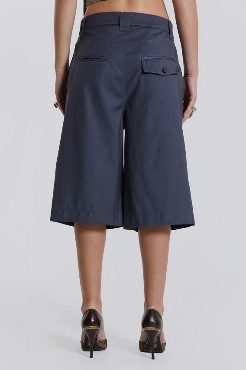 Jadedlondon Coltraine Tailored Wide Leg Shorts | JADLDN24066
