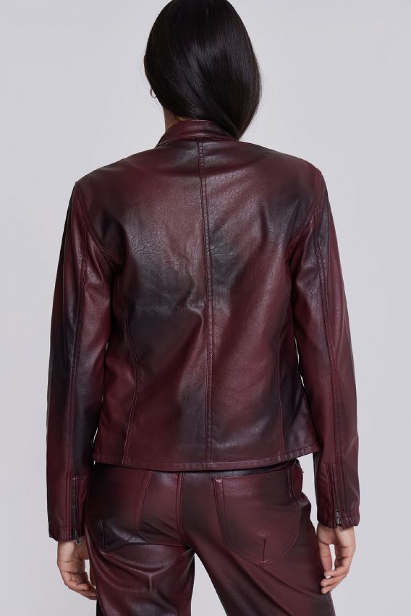 Jadedlondon Oxblood Piston Jacket | JADLDN24183